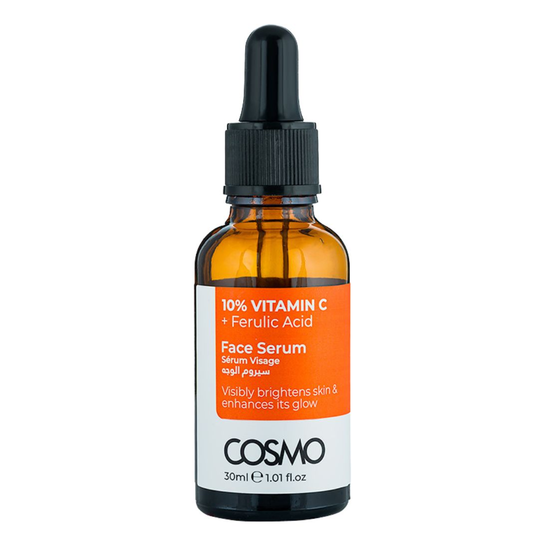 Cosmo 10% Vitamin C + Ferulic Acid Face Serum (30ml)
