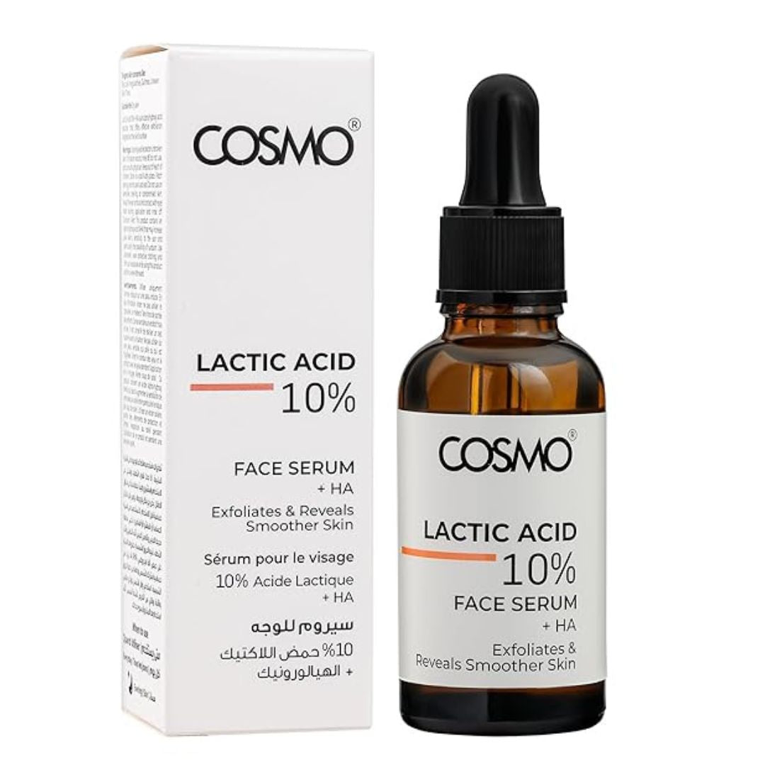 Cosmo Lactic Acid 10% + Ha Face Serum (30ml)